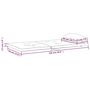 Voir la diapositive 6 : VIDAXL Coussins de chaise adirondack lot de 2 beige tissu oxford
