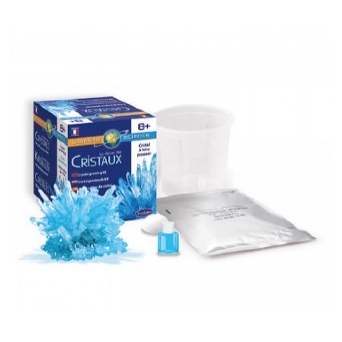 Sentosphere Cristal Bleu Individuel La chimie des crystaux