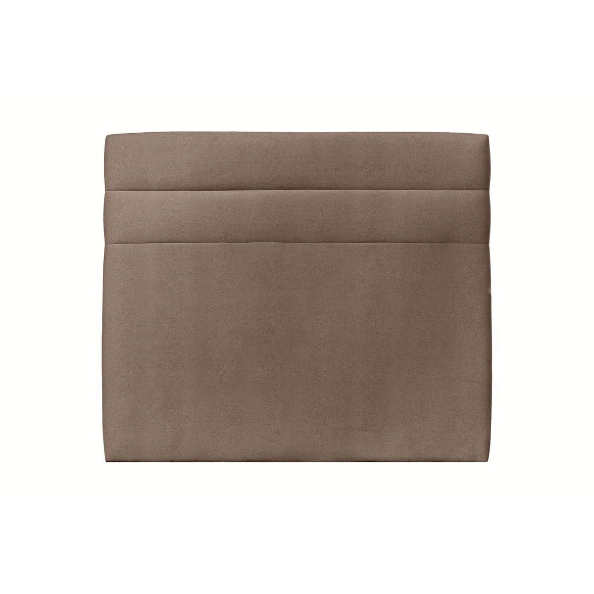 Sommeil de Plomb Tete de lit Lignes Velours  - Ep 10 cm rembourré