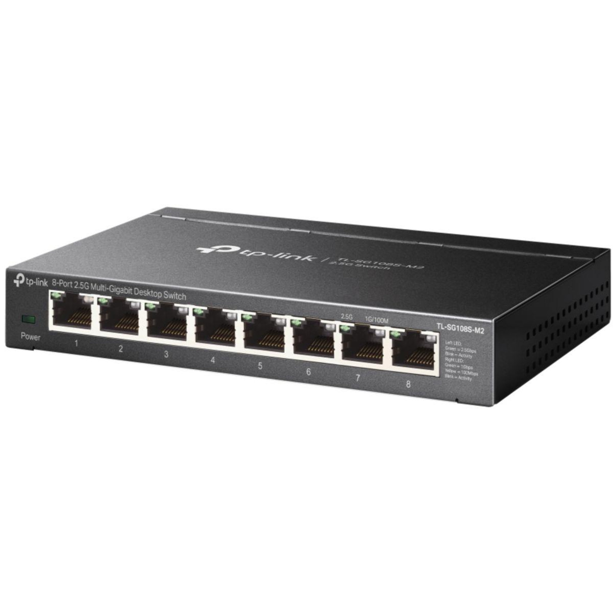 Voir la diapositive 4 : TP-LINK Switch ethernet de bureau 8 ports SG108S-M2