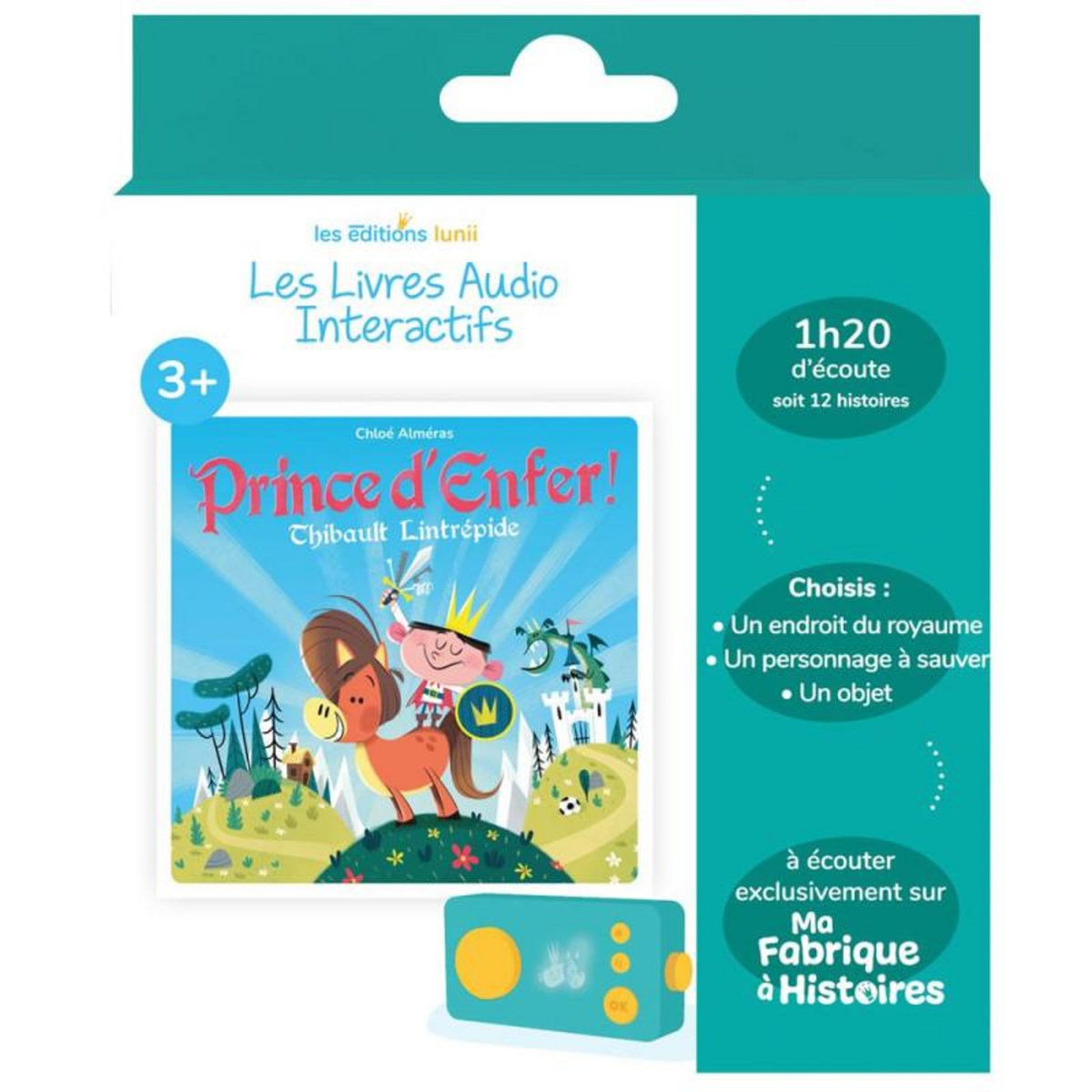 Lunii Jeu éducatif Lunii Prince d'Enfer