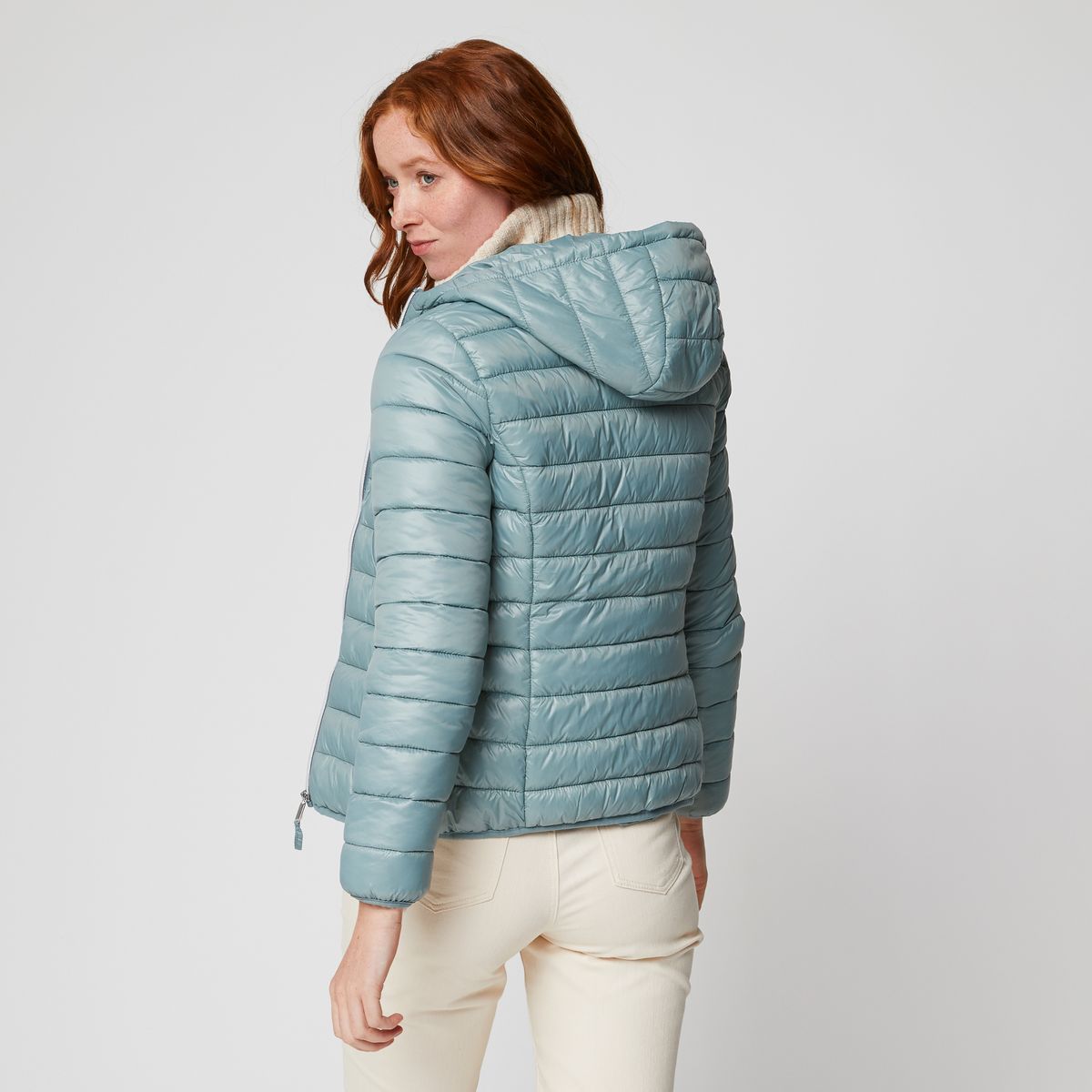 INEXTENSO Doudoune vert turquoise femme