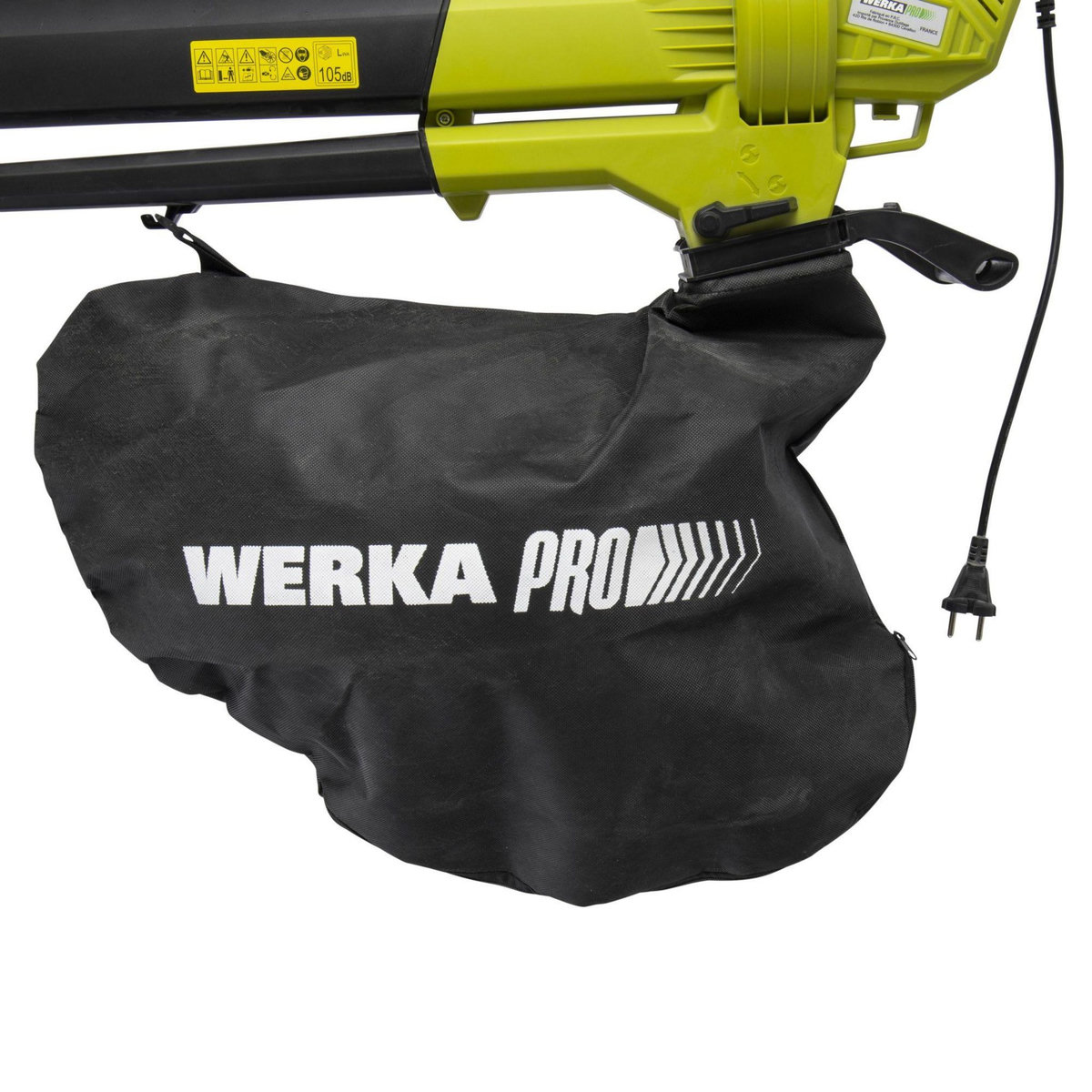 WERKAPRO Aspirateur souffleur broyeur 3500w