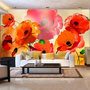 Voir la diapositive 1 : Paris Prix Papier Peint  Velvet Poppies II  450x280cm