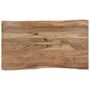 Voir la diapositive 3 : VIDAXL Table de salle a manger 140x80x76 cm Bois d'acacia massif