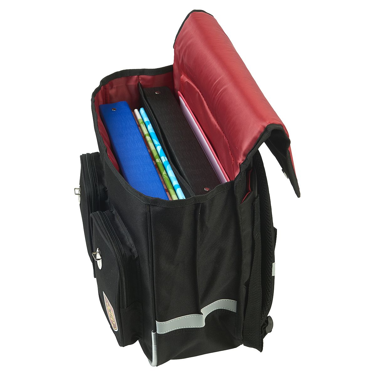 Cartable à roulettes noir Harry Potter