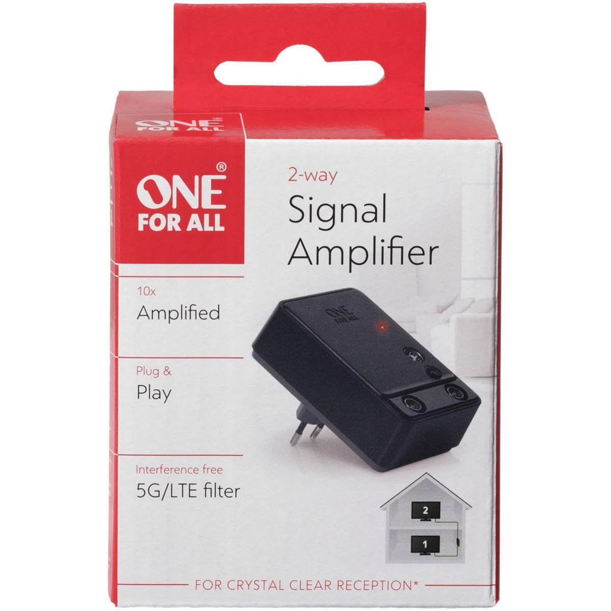 One For All Amplificateur TV 2 sorties - SV9620