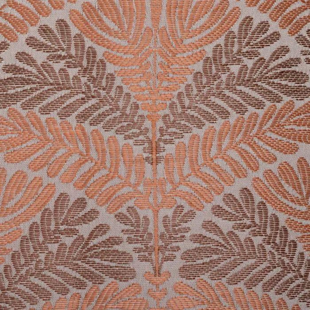 ATMOSPHERA Rideau à Œillets Jacquard  Mizani  135x260cm Terracotta