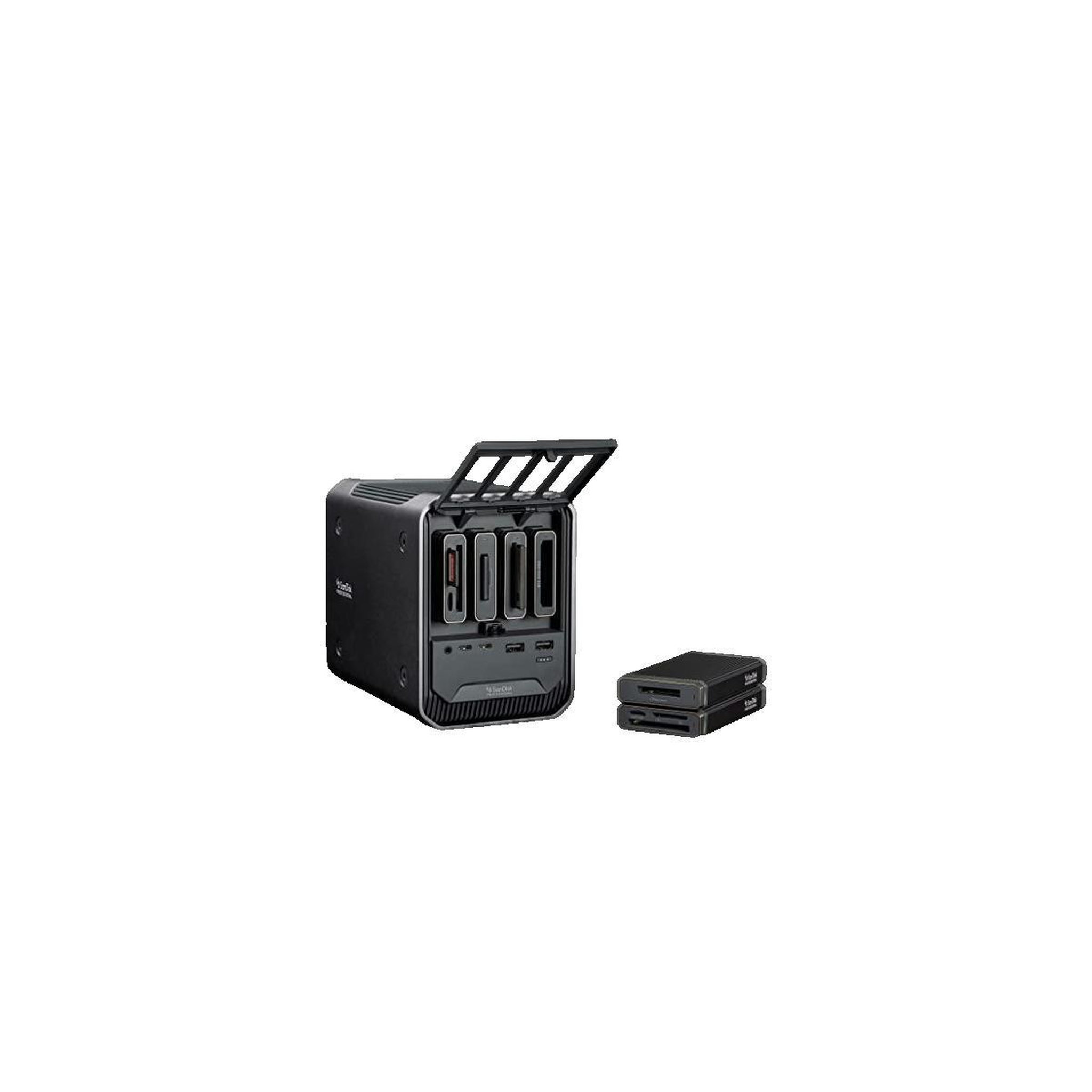 Voir la diapositive 3 : SANDISK Lecteur de cartes Sandisk SDPR5A8-0000-GBAND USB 3.2 Gen 1 Type-C noir
