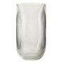 Voir la diapositive 1 : Paris Prix Vase Design en Verre  Ligné  30cm Transparent