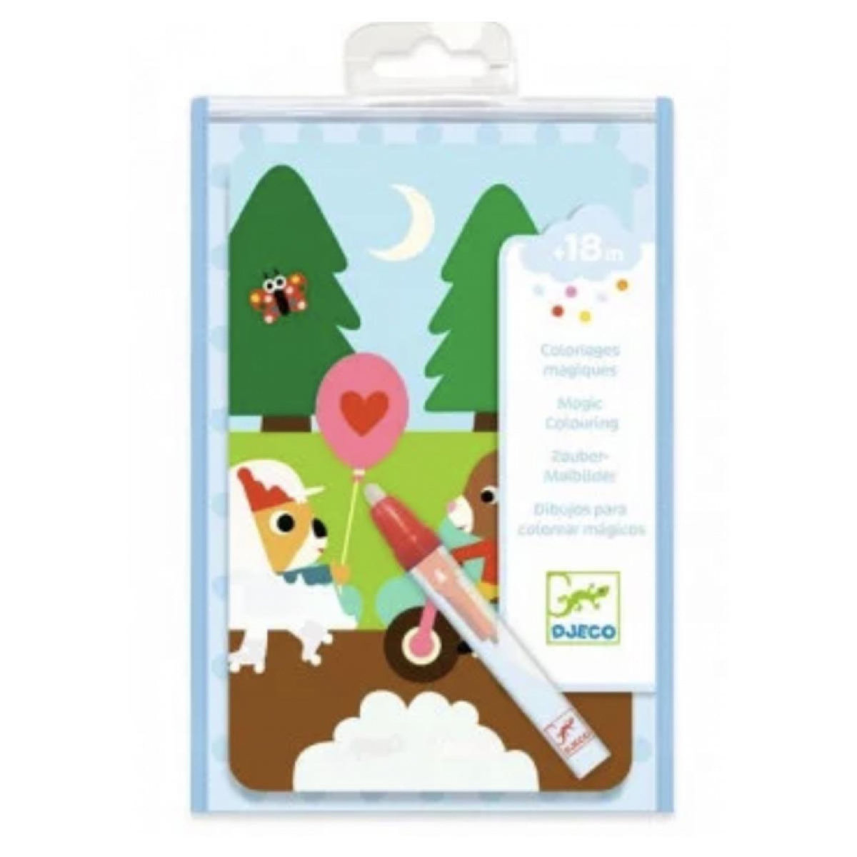 Djeco Coloriage magique Au Square