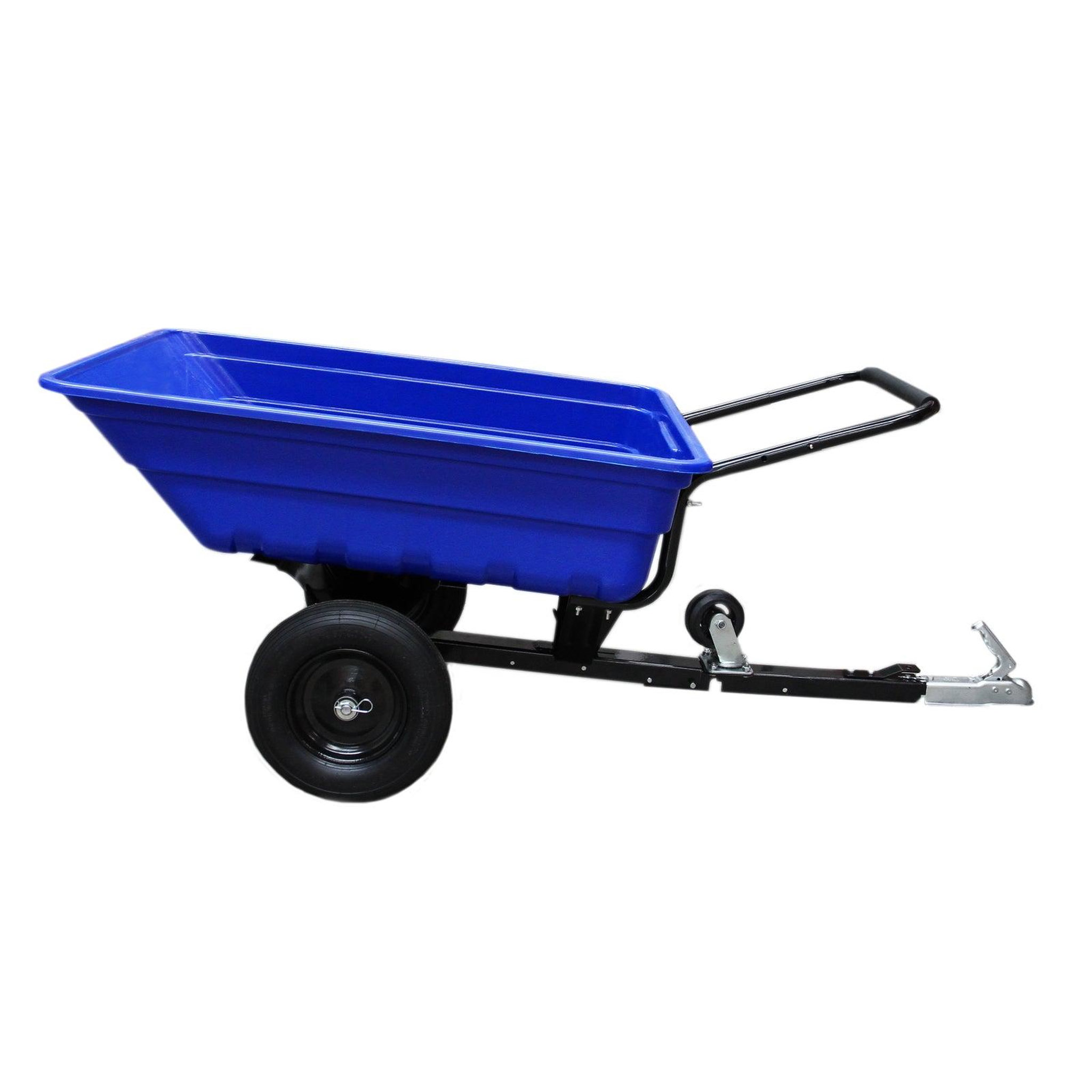 Voir la diapositive 3 : T-MECH Remorque atv roues pneumatiques