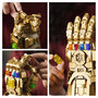 Voir la diapositive 4 : LEGO Marvel 76191 - Le Gant de l&rsquo;infini, Thanos, pour Adultes