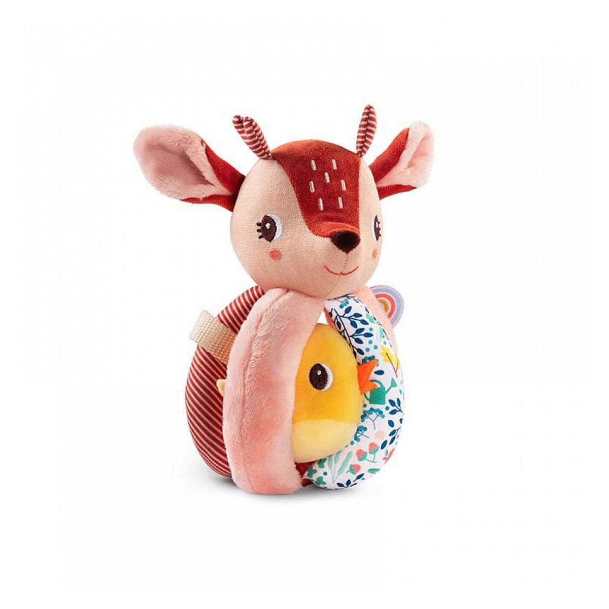 LILLIPUTIENS Stella le faon hochet a poignees