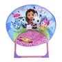 Voir la diapositive 3 : Fun House GABBY ET LA MAISON MAGIQUE - Siege lune pliable pour enfant h.47 x l.54 x p.42 cm
