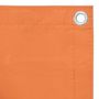 Voir la diapositive 2 : VIDAXL Ecran de balcon Orange 90x500 cm Tissu Oxford