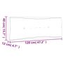 Voir la diapositive 6 : VIDAXL Coussin de palette turquoise 120x40x12 cm tissu