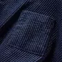 VIDAXL Jupe a poches en velours cotele pour enfants bleu marine 140