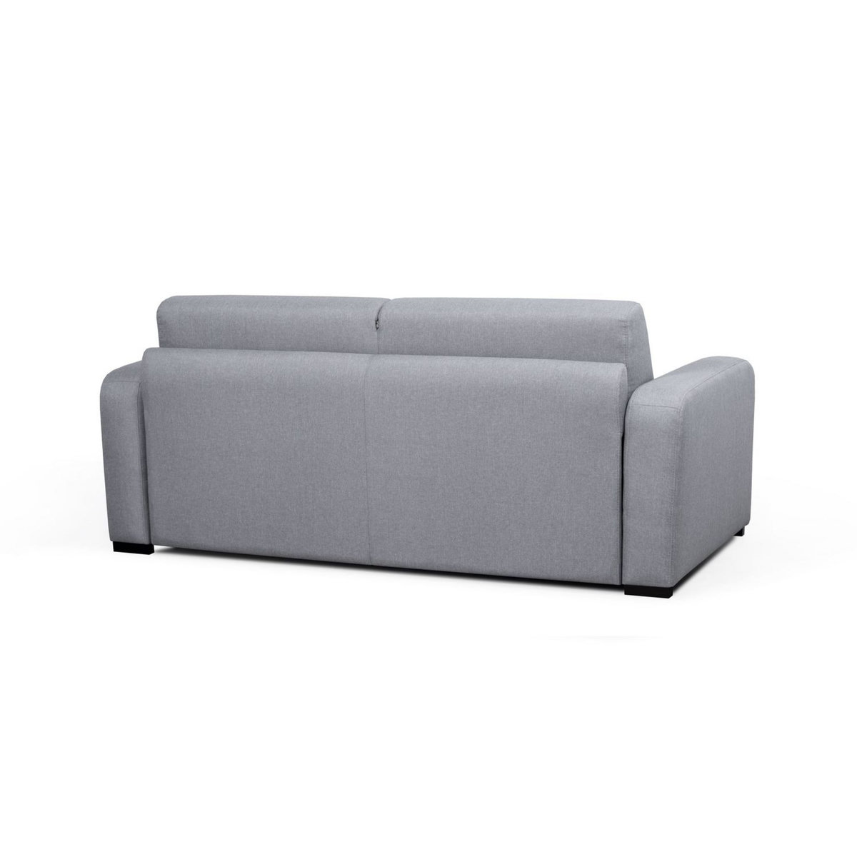 Canapé convertible système couchage express matelas 160x200 13cm 3 places en tissu  DYLAN 