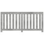 Voir la diapositive 3 : VIDAXL Cache-radiateur gris beton 175x20x82 cm bois d'ingenierie