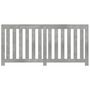 Voir la diapositive 3 : VIDAXL Cache-radiateur gris beton 175x20x82 cm bois d'ingenierie