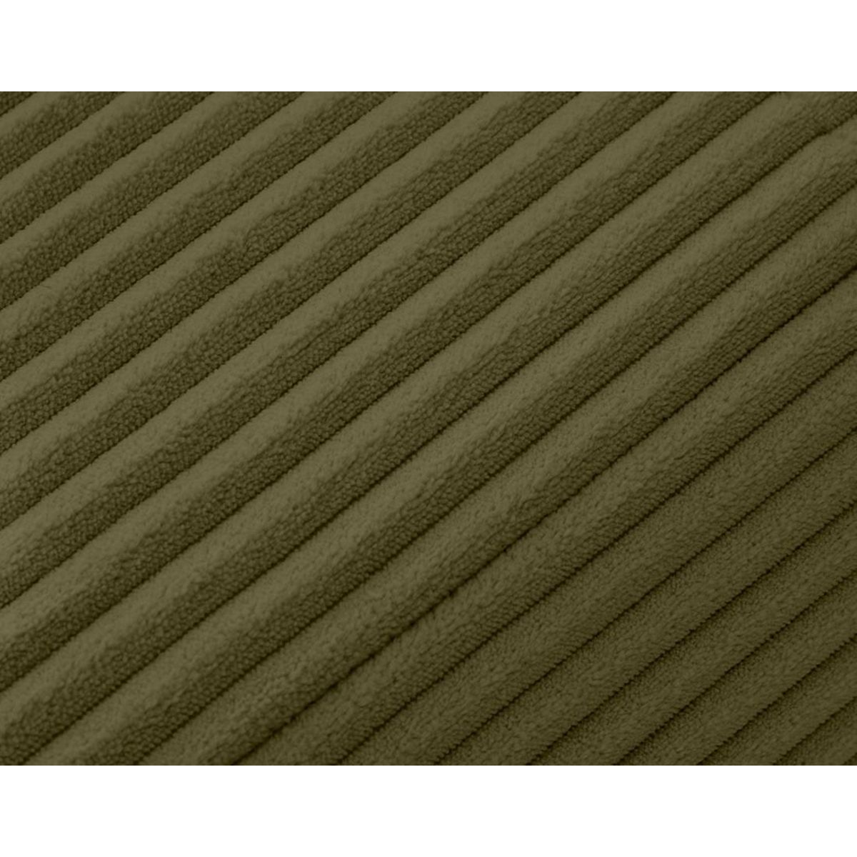 LISA DESIGN Amadora - pouf en velours côtelé