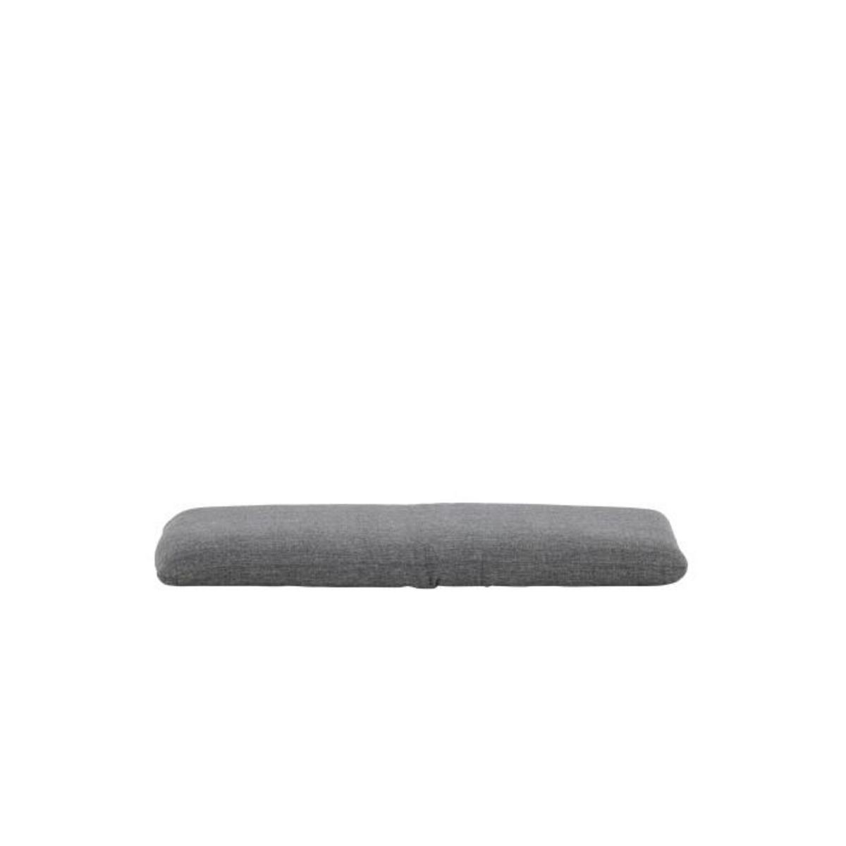 Paris Prix Chaise Longue en Tissu  Trond  80cm Gris
