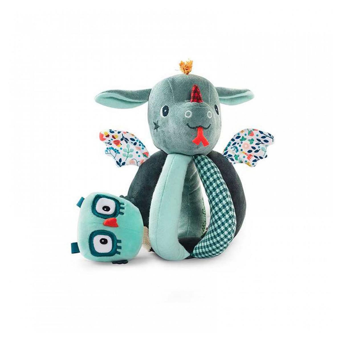 LILLIPUTIENS Joe le dragon hochet a poignees
