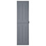 Voir la diapositive 3 : VIDAXL Armoire de rangement de jardin gris 65x45x172 cm PP rotin