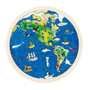Voir la diapositive 2 : Goki GOKI Double-sided wooden puzzle-globe, 57st.