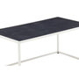 Voir la diapositive 4 : Paris Prix Table Basse de Jardin  Siaton  110cm Gris