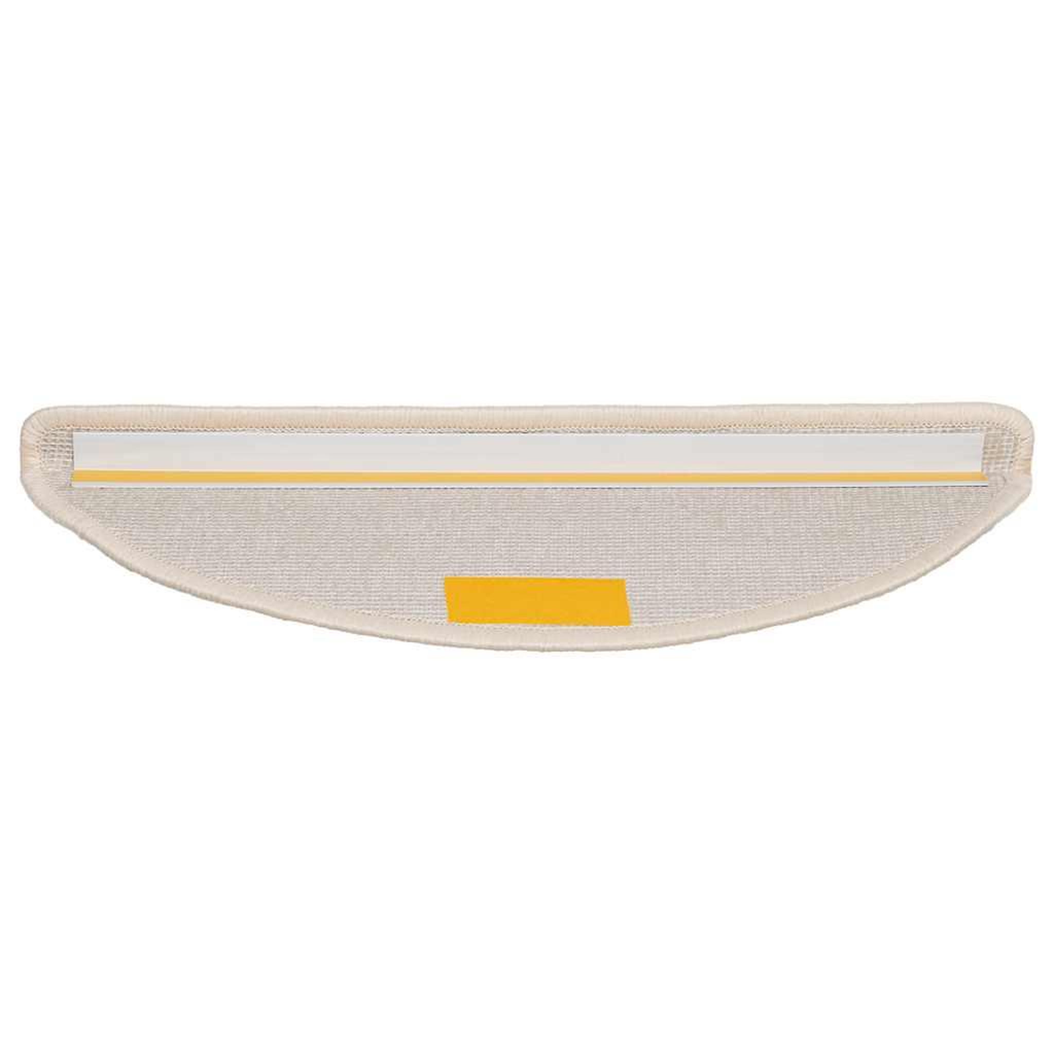 Voir la diapositive 4 : VIDAXL Tapis d'escalier 30 pcs blanc 56x17x3 cm