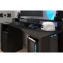 Voir la diapositive 6 : Bureau droit gamer avec leds L152cm XENON