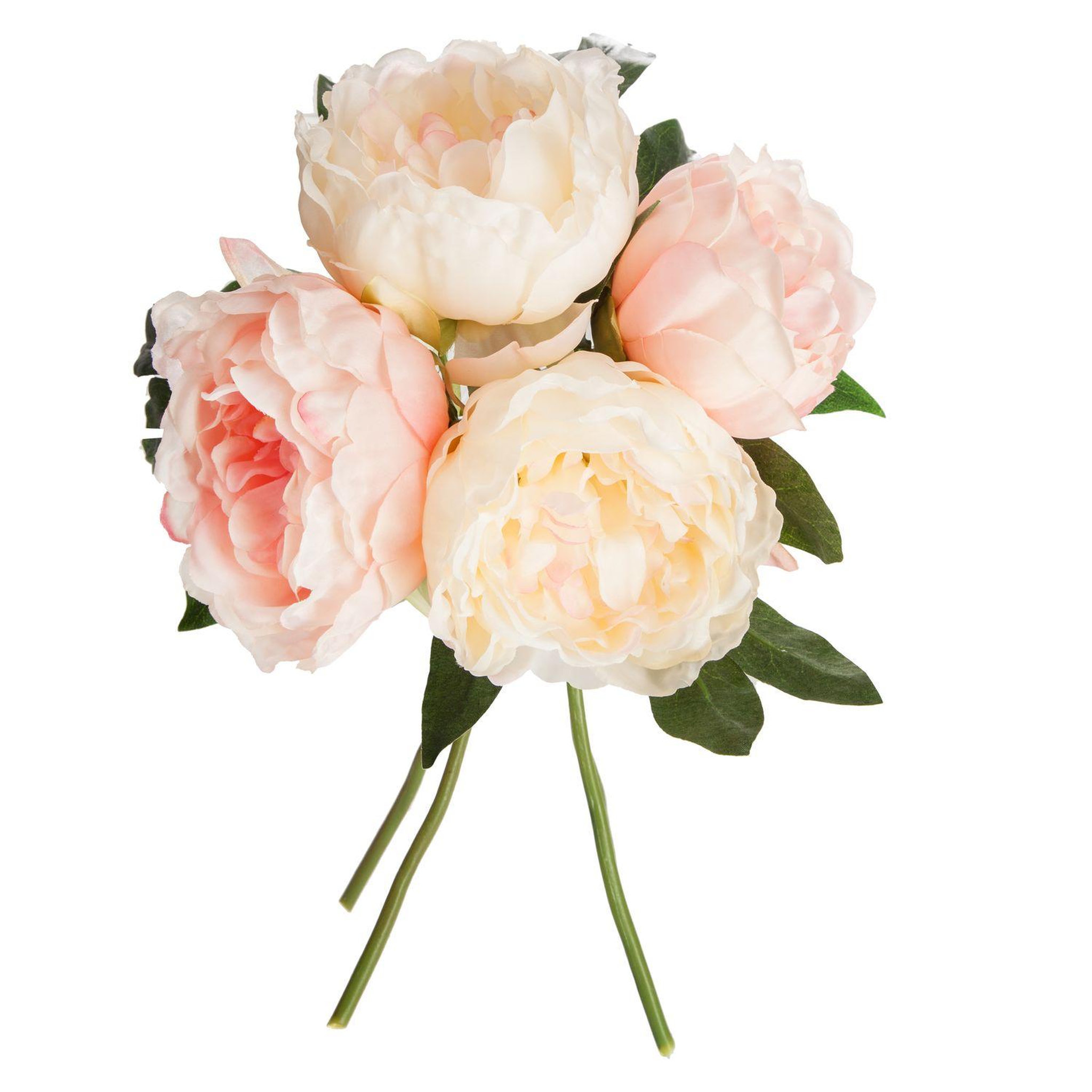 ATMOSPHERA Bouquet de fleurs artificielles - h. 30 cm - rose