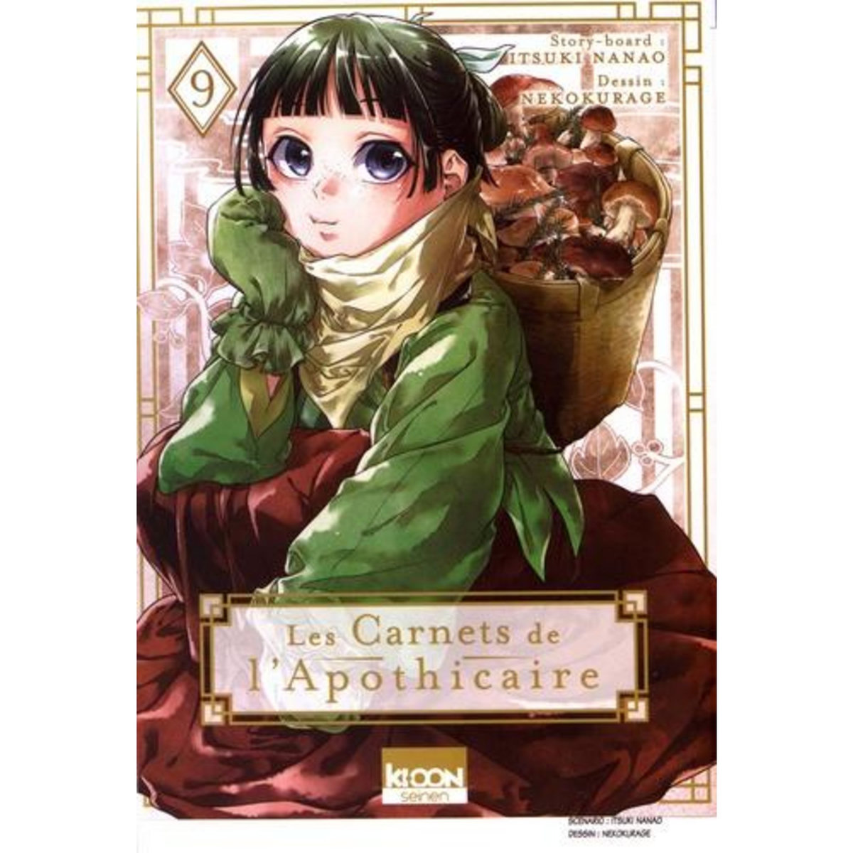 LES CARNETS DE L'APOTHICAIRE TOME 9 , Nanao Itsuki