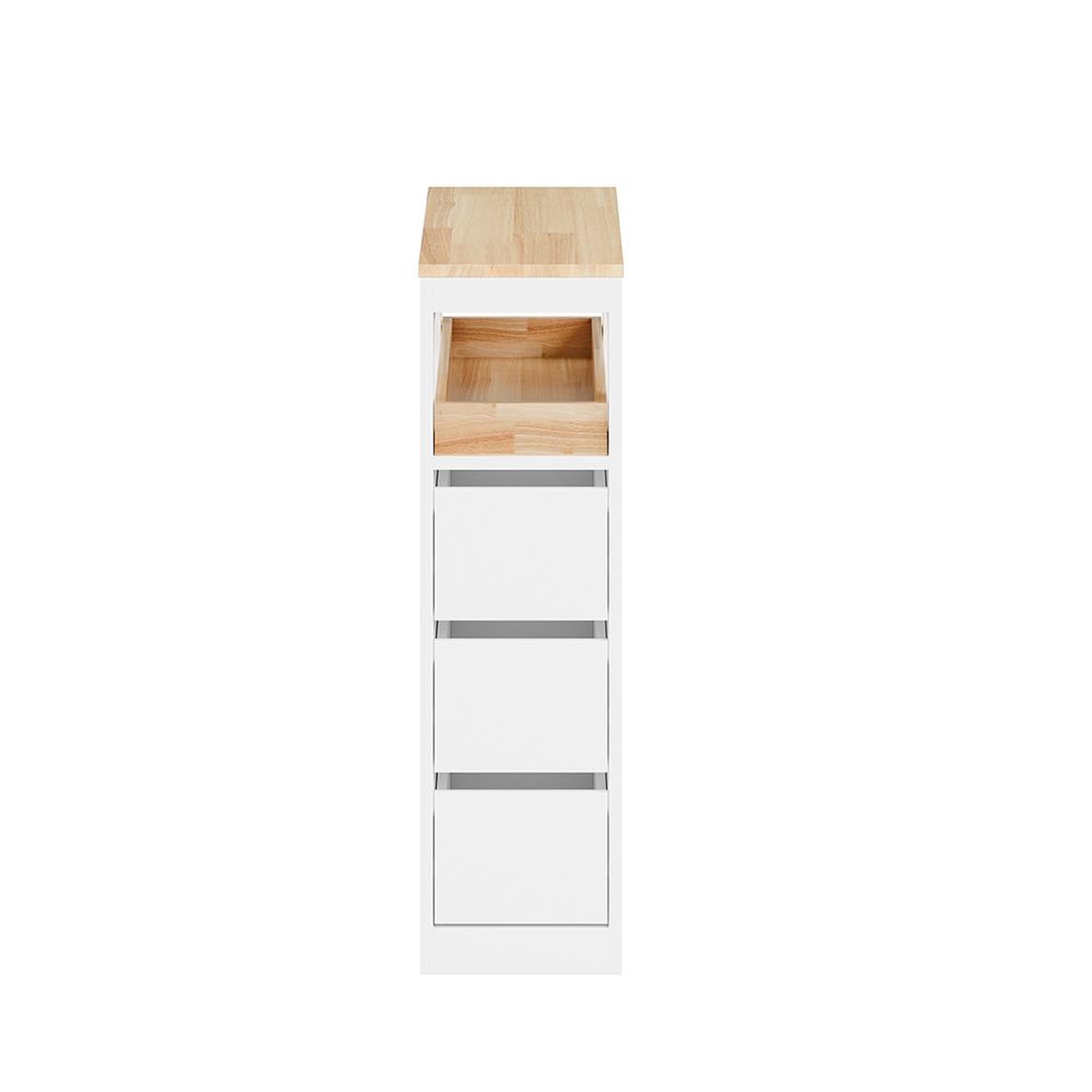 Voir la diapositive 1 : SOBUY SoBuy - Meuble bas de salle de bain à 4 tiroirs - Nordique - BZR54-II