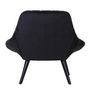 Voir la diapositive 4 : Paris Prix Fauteuil Scandinave en Velours  Johan  102cm Noir