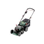 METABO SAS Tondeuse 36-18 V RM 36-18 LTX BL 46 - 2 x 5,2 Ah Li-Power, ASC 145