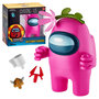 Voir la diapositive 1 : TOMY Among Us Pack de 1 Maxi figurine de 17 cm Rose