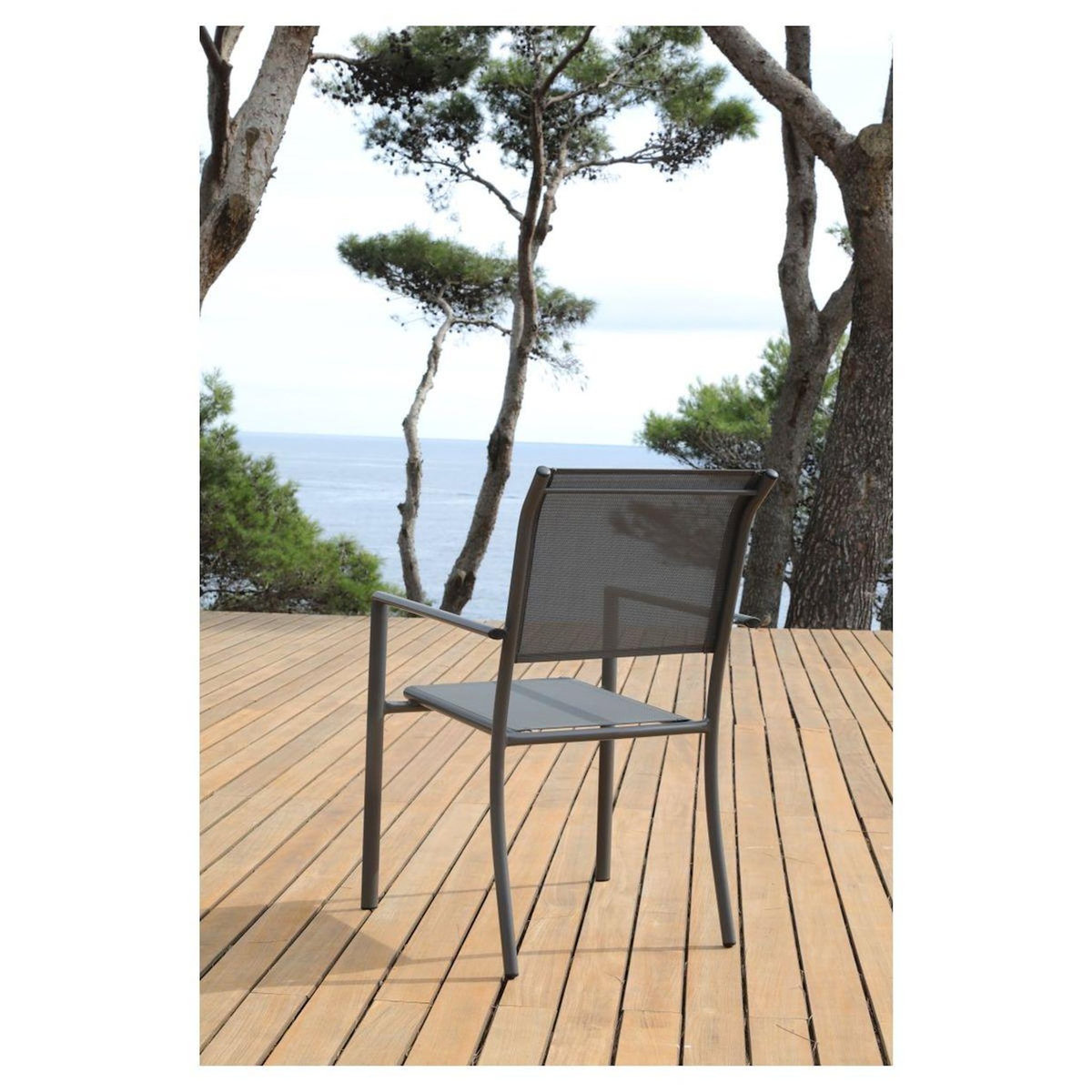 Fauteuil de jardin empilable MANGUE