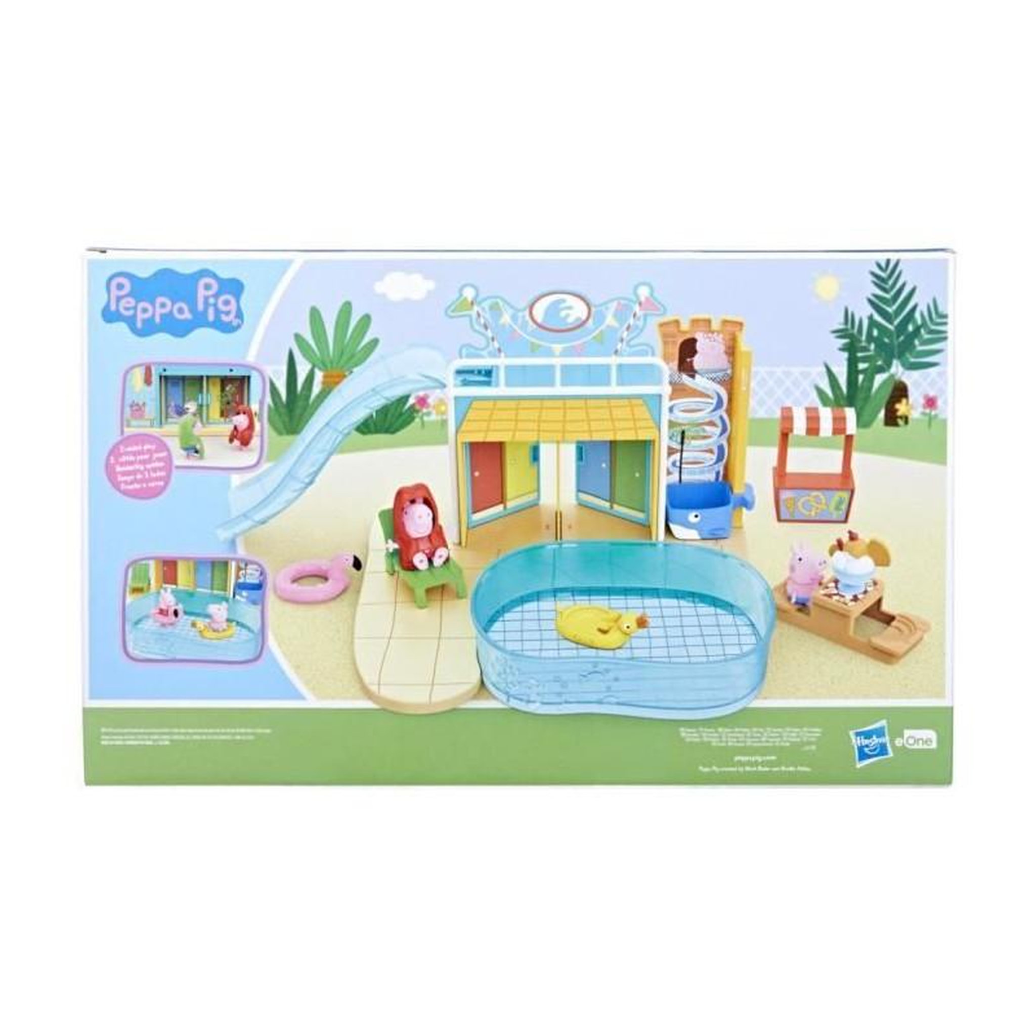 Voir la diapositive 6 : Peppa Pig Peppa Pig Le parc aquatique de Peppa, coffret avec 2 figurines et 15 accessoires, jouet pour enfants, des 3 ans