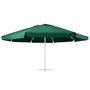 Voir la diapositive 2 : VIDAXL Tissu de remplacement pour parasol d'exterieur Vert 610 cm