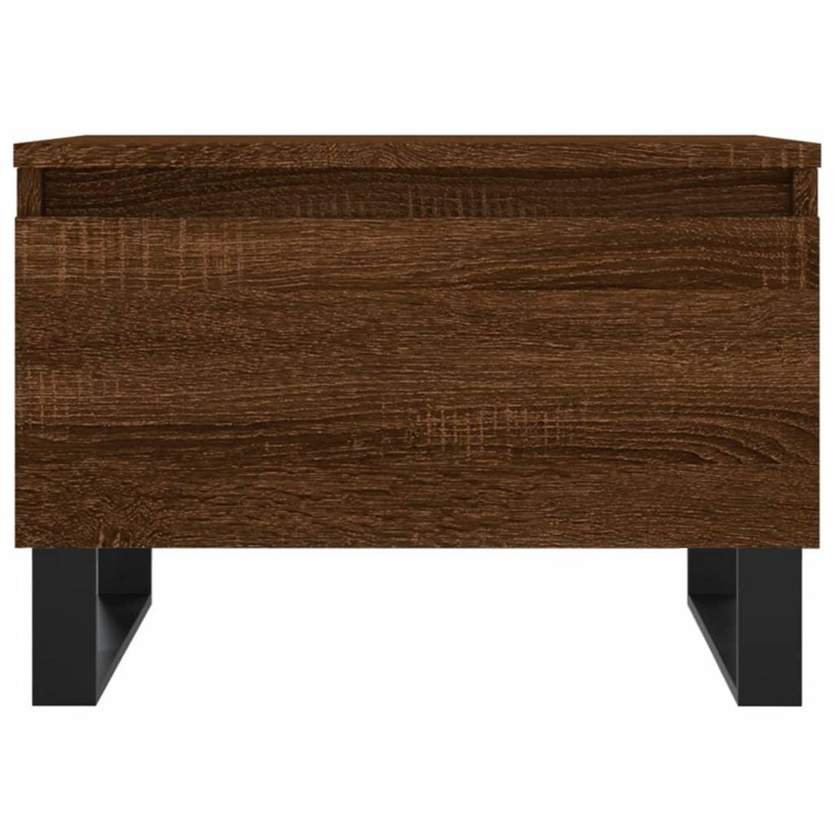 VIDAXL Table basse chene marron 50x46x35 cm bois d'ingenierie