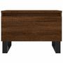 Voir la diapositive 5 : VIDAXL Table basse chene marron 50x46x35 cm bois d'ingenierie