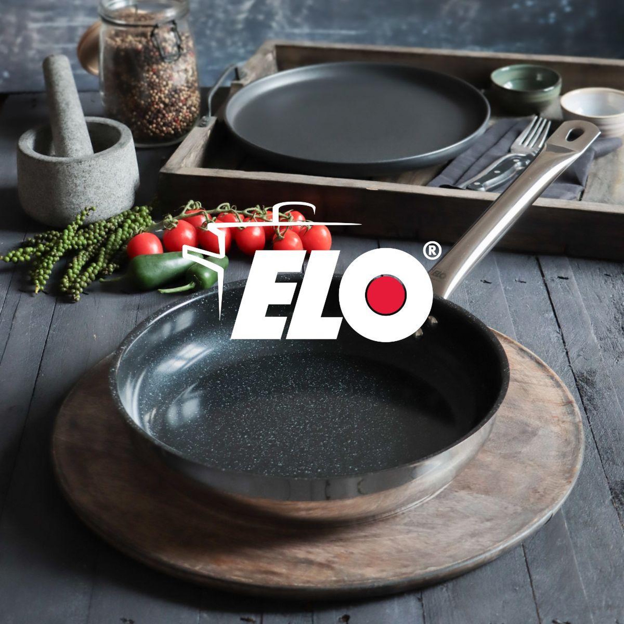 Voir la diapositive 6 : ELO Lot poêle 24cm & faitout 16cm elo profi therm platinum