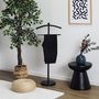Voir la diapositive 5 : Paris Prix Valet de Chambre Design  Effet Bois  109cm Noir