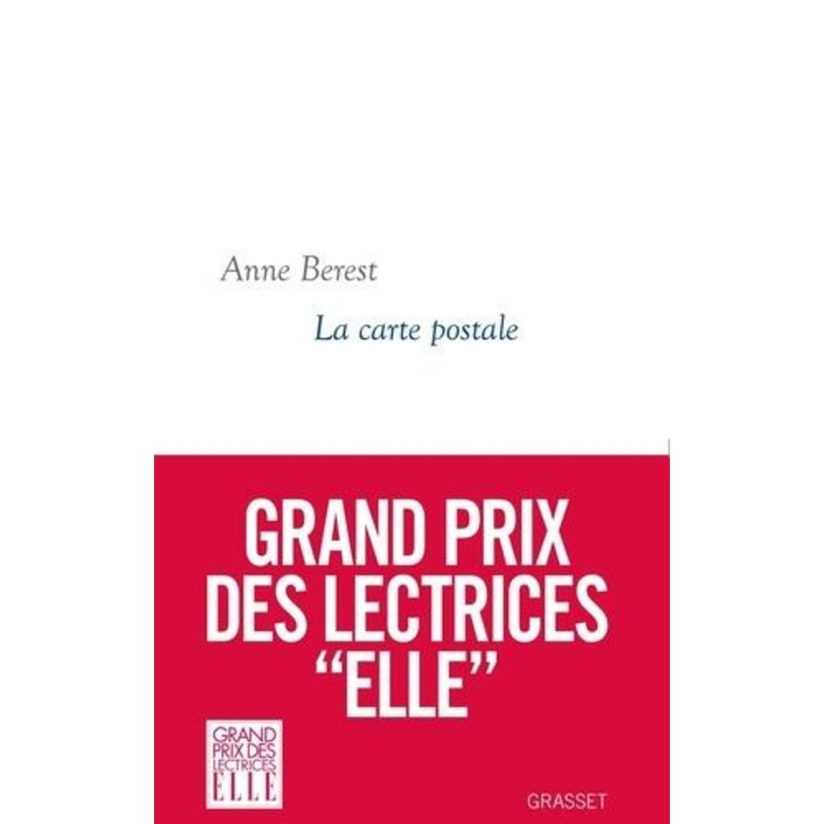 LA CARTE POSTALE, Berest Anne