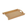 Voir la diapositive 5 : Paris Prix Lot de 3 Plateaux de Service  Bambou  52cm Beige