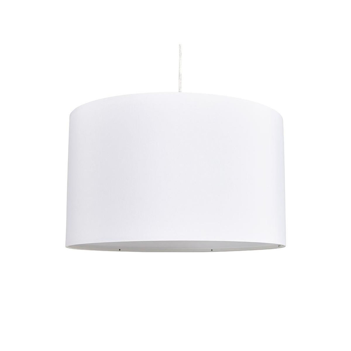 Paris Prix Lampe Suspension avec Abat-Jour  Fidelio  50cm Blanc