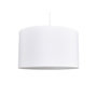 Voir la diapositive 2 : Paris Prix Lampe Suspension avec Abat-Jour  Fidelio  50cm Blanc
